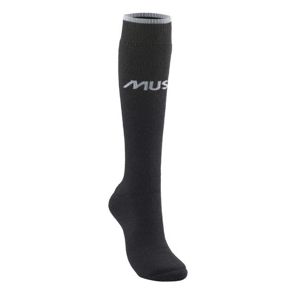 Black Musto Musto Thermal Long Sock
