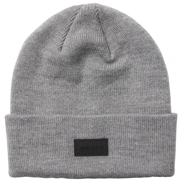 Grey Marl Musto Shaker Cuff Beanie