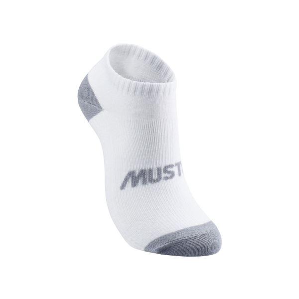 White Musto Ess 3 Pack Trainer Sock
